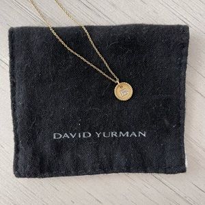 David Yurman Initial Necklace “B”